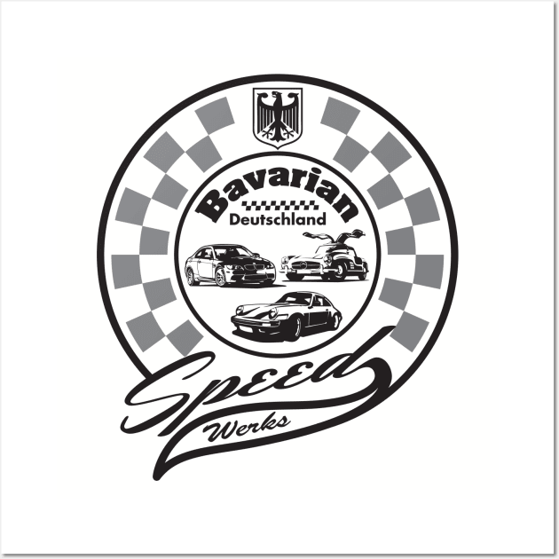 Bavarian Speed Werks Wall Art by silvercloud